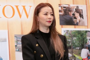 映画『おもいで写眞』完成報告会見に登場した香里奈