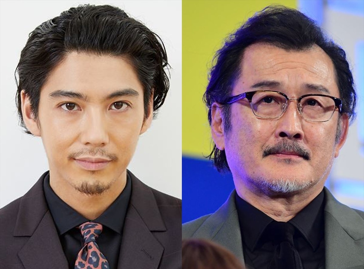 (左から)賀来賢人、吉田鋼太郎