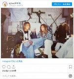 イケイケ30代の（左から）SAMとDJ KOO　※「DJ KOO」インスタグラム