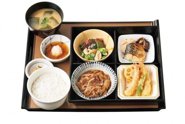 やよい軒「やよい御膳」が新登場！　天ぷらなど4種の和のおかずを味わえる