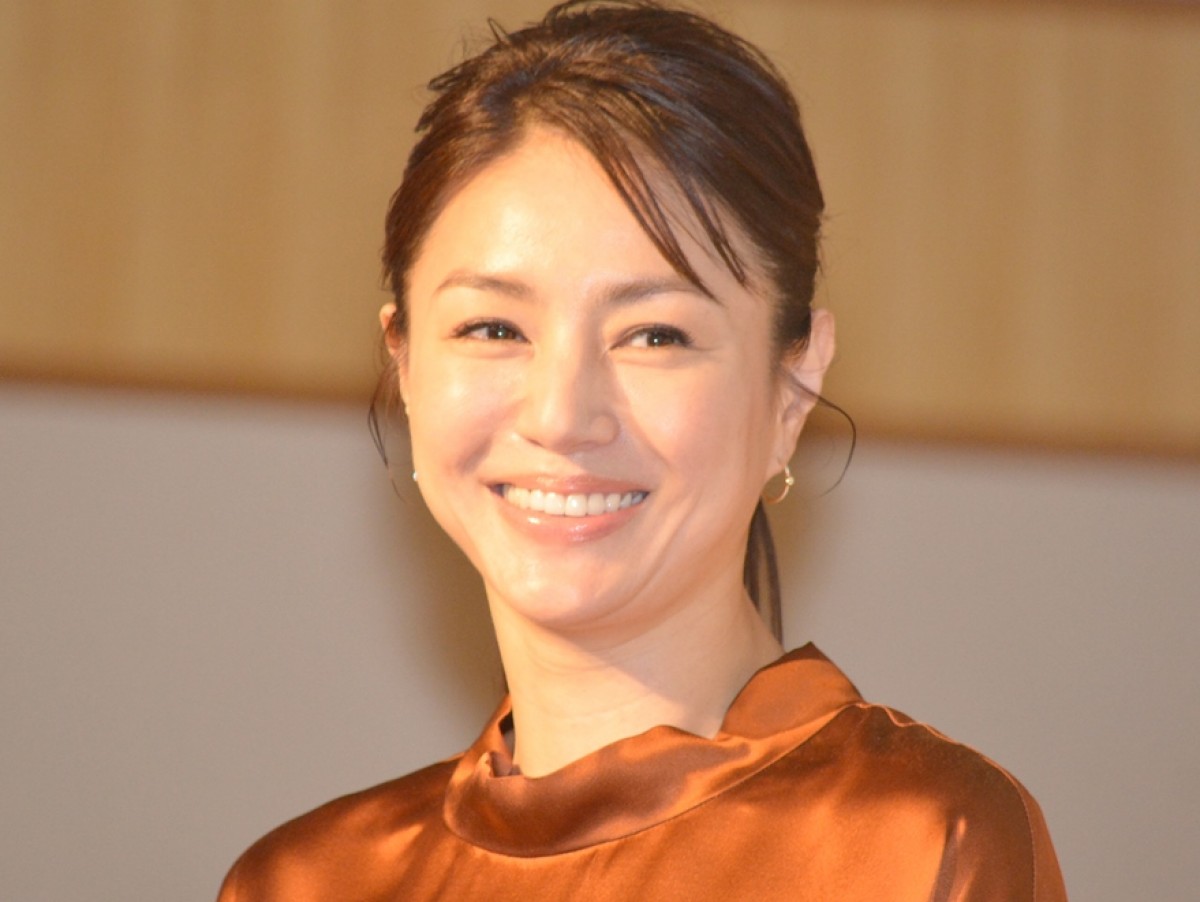 井川遥(2017年撮影)