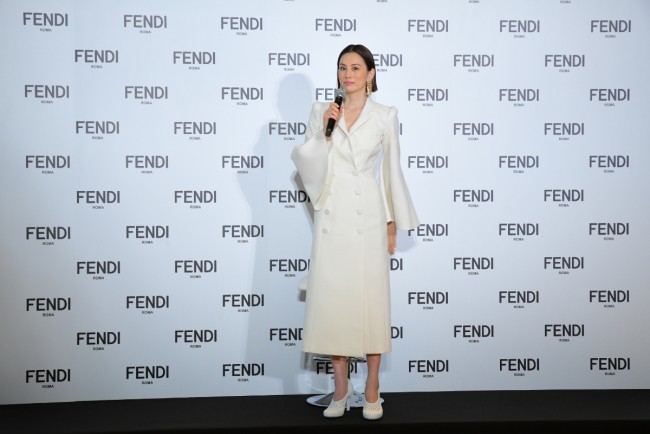 FENDI ジャパンブランドアンバサダー就任記者会見　20210119