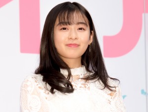 映画『ライアー×ライアー』完成報告イベントに登場した森七菜