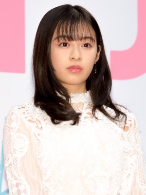 映画『ライアー×ライアー』完成報告イベントに登場した森七菜