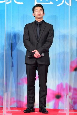 映画『すばらしき世界』プレミア上映イベントに登場した仲野太賀