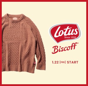 ジェラピケ　Lotus Biscoff GELATO PIQUE