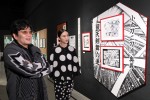 武井咲＆大友啓史監督が「25周年記念 るろうに剣心展」を観覧