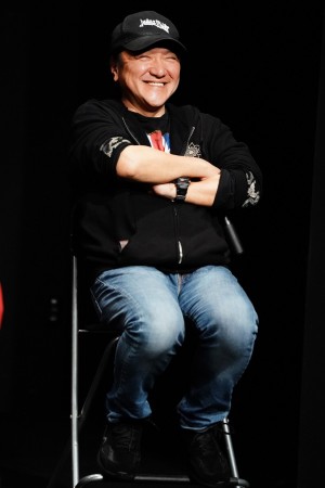 Yellow／新感線『月影花之丞大逆転』製作発表に登場したいのうえひでのり