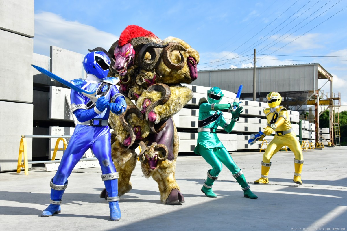 『魔進戦隊キラメイジャー THE MOVIE』にラグビー邪面が登場　バトルシーン収めた新カットも