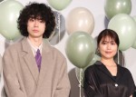 映画『花束みたいな恋をした』公開直前イベントに登場した菅田将暉、有村架純