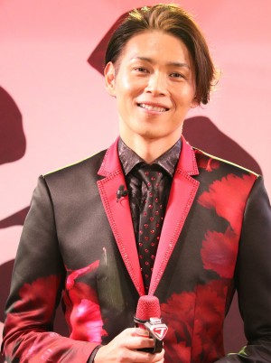 映画『スーパー戦闘　純烈ジャー』発表会見に登場した白川裕二郎