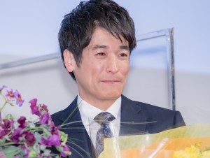 ドラマ『SPEC サーガ黎明篇「Knockin’on 冷泉’s SPEC Door」～絶対預言者 冷泉俊明が守りたかった幸福の欠片～』制作発表会見に登場した佐藤隆太