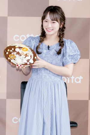 「cotta」新商品発表会に登場した川栄李奈
