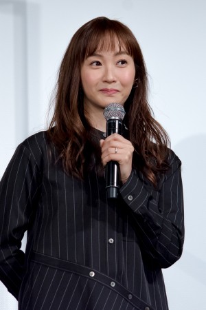 映画『あの頃。』公開直前イベントに登場した藤本美貴