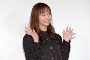 映画『あの頃。』公開直前イベントに登場した藤本美貴