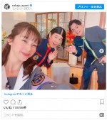 中条あやみ、初の制服姿！ 「ゴチ」オフショット　※「中条あやみ」インスタグラム