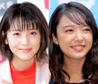 （左から）浜辺美波、上白石萌音