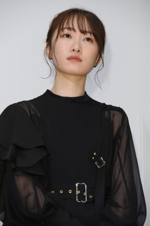 映画『樹海村』初日舞台あいさつに登場した工藤遥