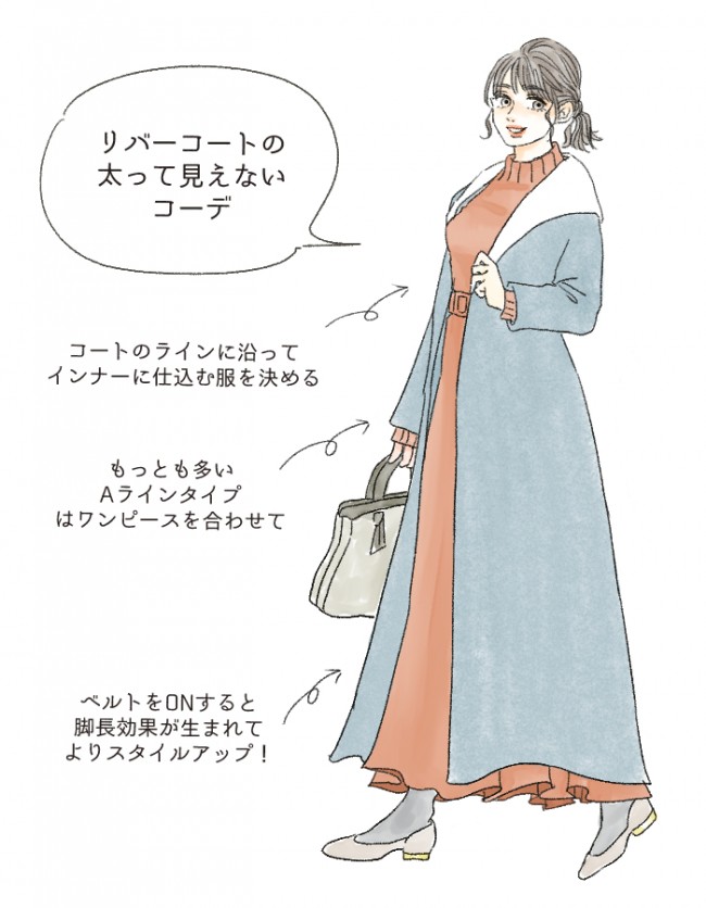 スタイリスト直伝 太って見えないコートの着こなし ダウンやボアなどタイプ別に解説 21年2月6日 特集 レポート クランクイン トレンド