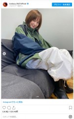 本田翼、強そうな私服メンズコーデ　※「本田翼」インスタグラム