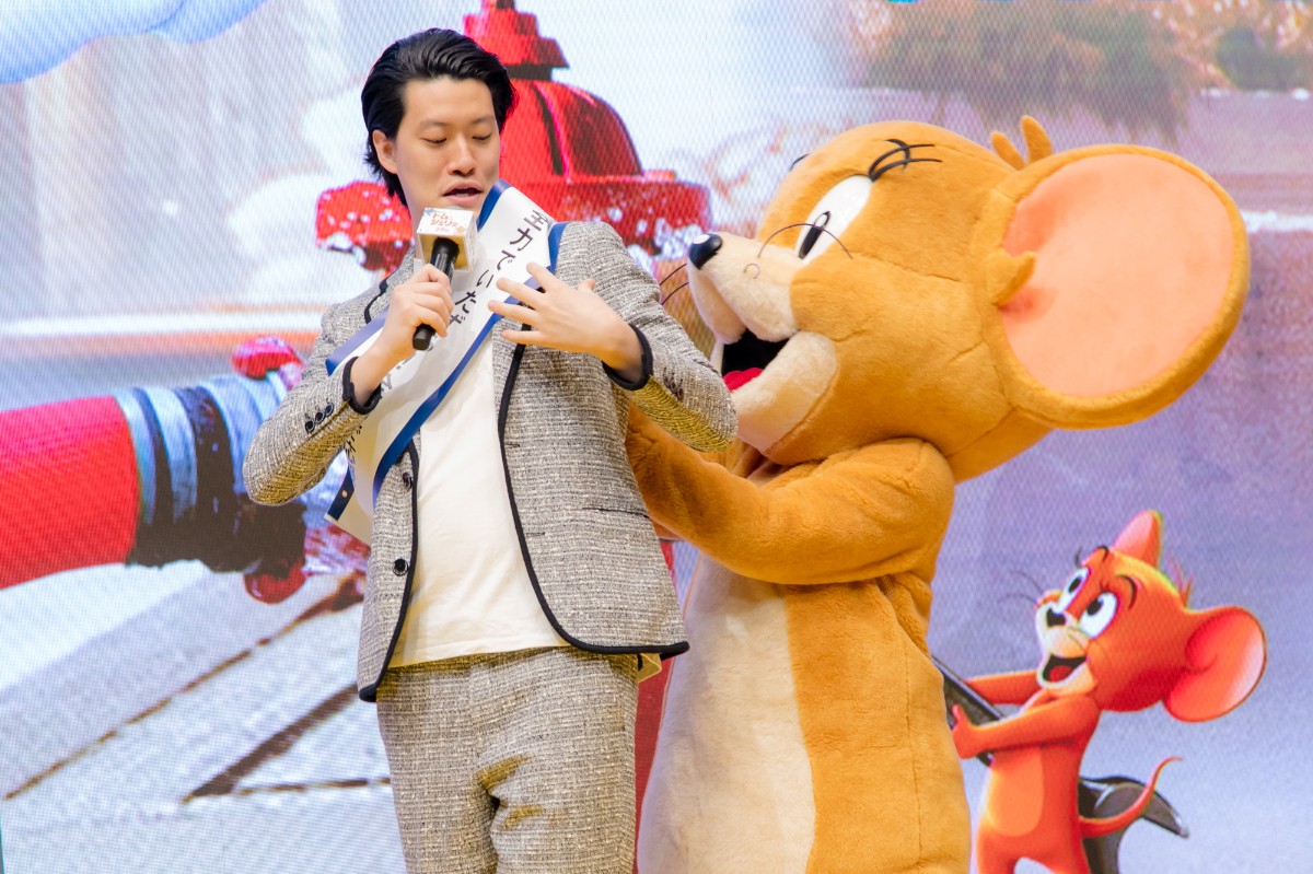 飯豊まりえ＆霜降り明星、映画『トムとジェリー』ゲスト声優に　応援団も結成