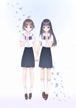 テレビアニメ『BLUE REFLECTION RAY／澪』ティザービジュアル