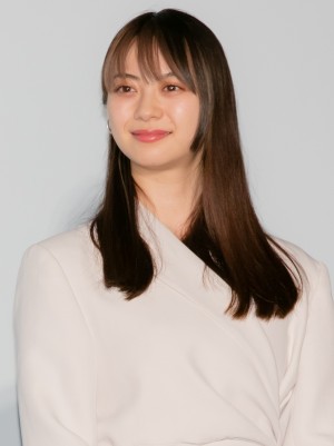 映画『あのこは貴族』公開直前イベントに登場した山下リオ