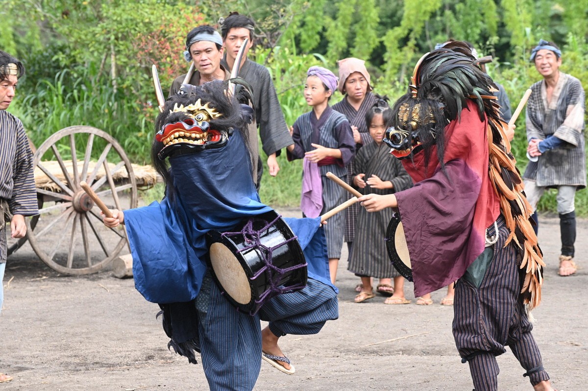 『青天を衝け』第2回　“ペリー”モーリー・ロバートソン来航　“栄一”小林優仁は祭りで一計