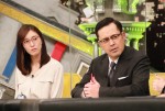 『全力！脱力タイムズ』での（左から）小澤陽子、アリタ哲平