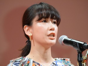 第75回毎日映画コンクール　表彰式に登場した水川あさみ