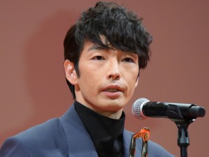 第75回毎日映画コンクール　表彰式に登場した森山未來