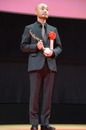 第75回毎日映画コンクール　表彰式に登場した宇野祥平