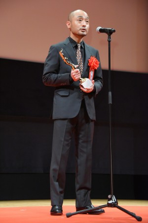 第75回毎日映画コンクール　表彰式に登場した宇野祥平