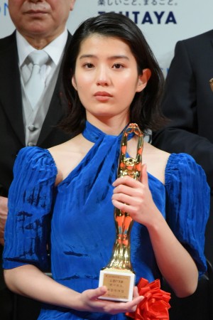 第75回毎日映画コンクール　表彰式に登場した蒔田彩珠