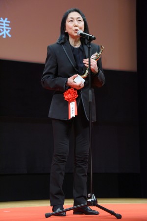 第75回毎日映画コンクール　表彰式に登場した梶芽衣子