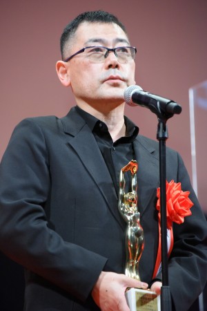 第75回毎日映画コンクール　表彰式に登場した武正晴監督