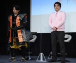 映画『ブレイブ ‐群青戦記‐』天下人に挑戦イベントに登場したマヂカルラブリー