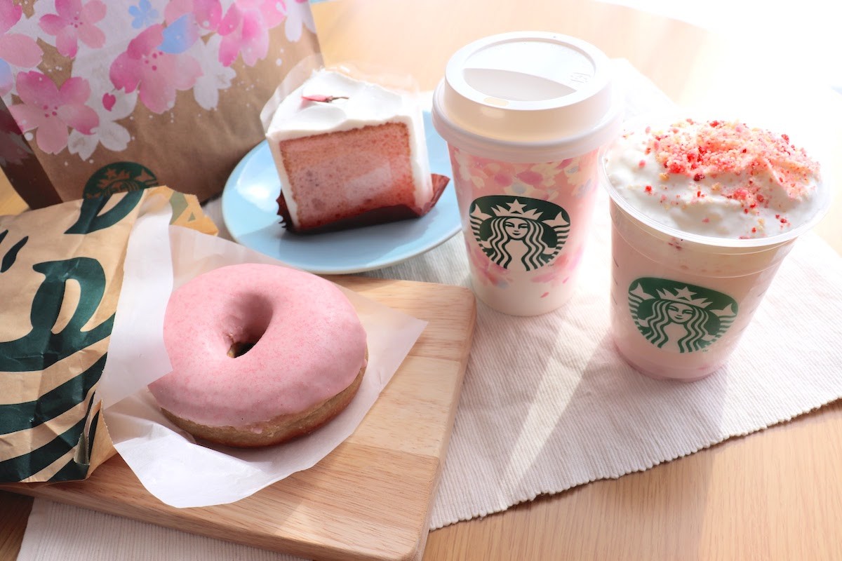 スタバに“SAKURA”シーズン到来！　限定ドリンク＆フードはリピート必至な美味しさ