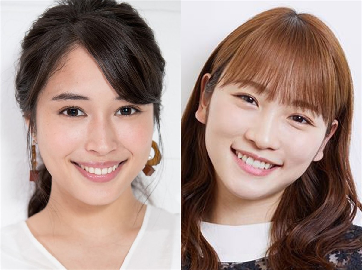 (左から)広瀬アリス、川栄李奈