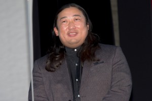 映画『半径1メートルの君～上を向いて歩こう～』完成記念会見に登場したロバート・秋山竜次