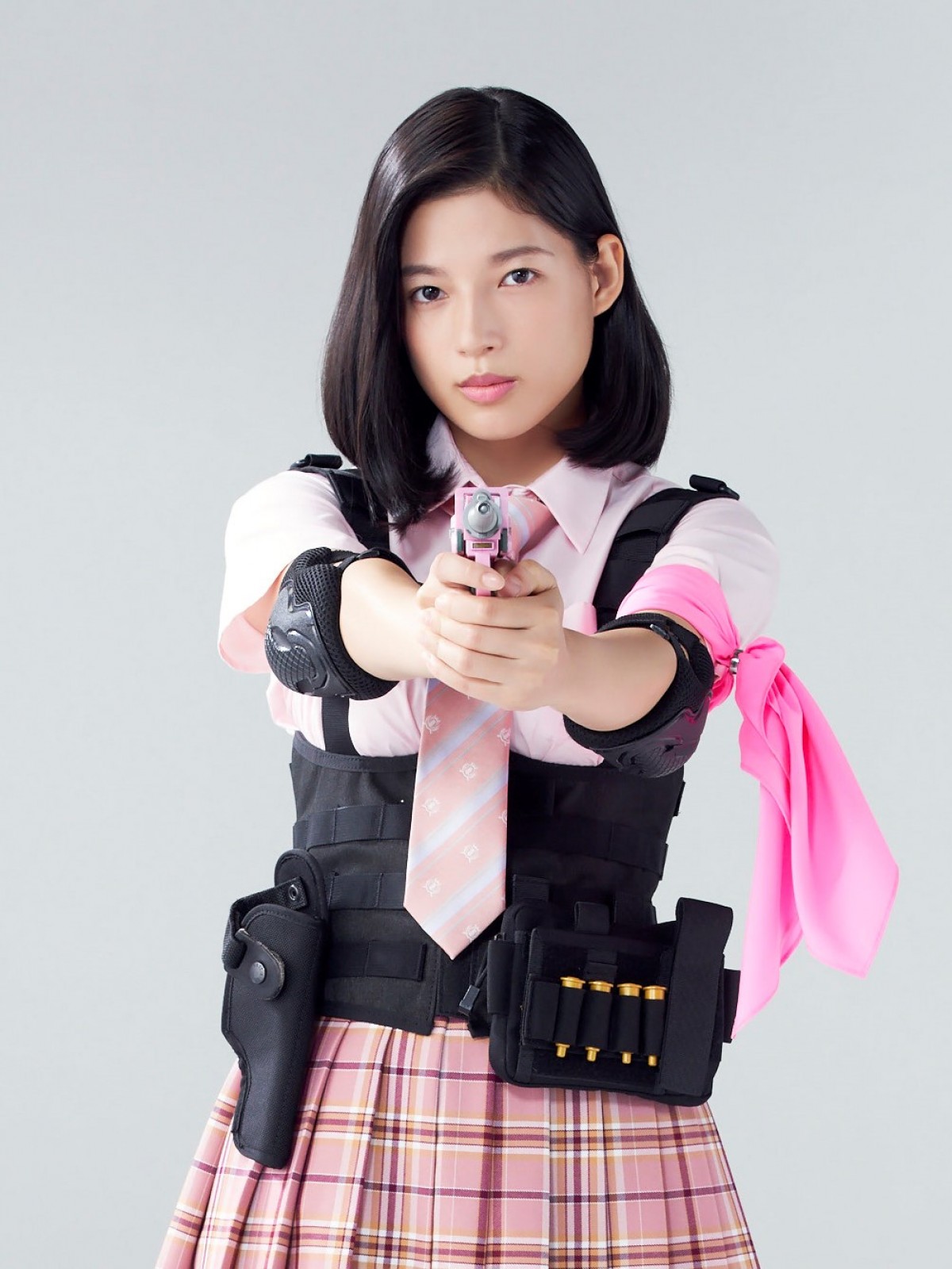 白石聖、女子高生“ガンバトル”特撮ドラマで主演　撮影は「暑さと戦いながら必死に頑張った」
