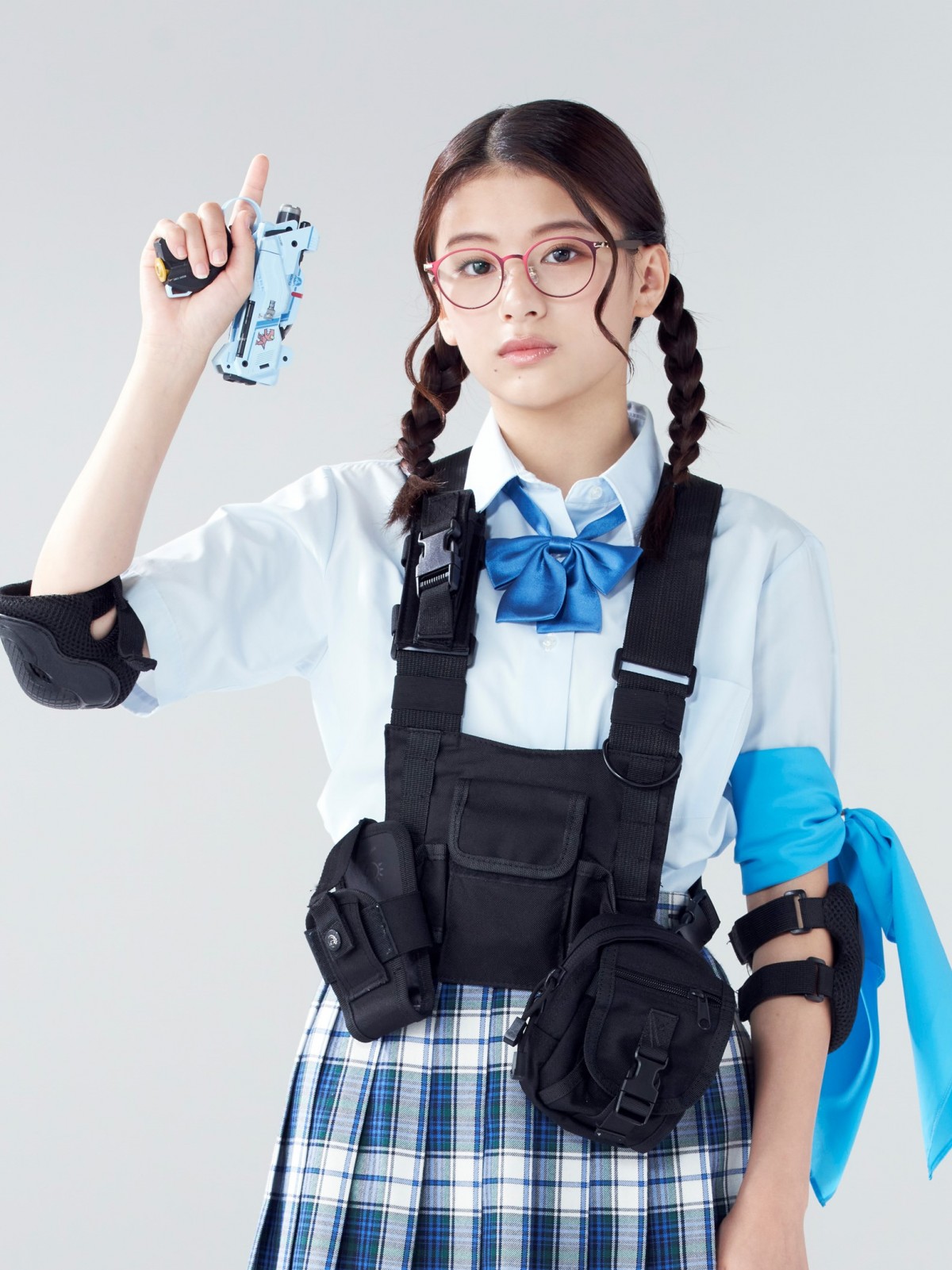 白石聖、女子高生“ガンバトル”特撮ドラマで主演　撮影は「暑さと戦いながら必死に頑張った」