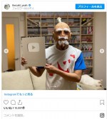 ネテロ会長になったサンシャイン池崎　※「サンシャイン池崎」インスタグラム