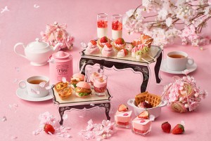 「ストロベリー&桜 アフタヌーンティー」登場！