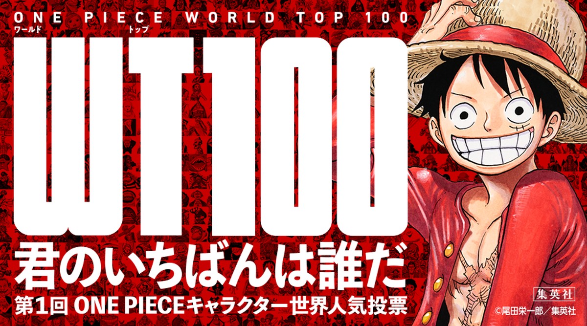 『ONE PIECE』世界人気投票、中間1位はルフィ　ゾロ人気のエリアも多数