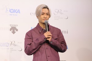 スニーカーベストドレッサー賞 2021 授賞式・記者発表会に登場した川村壱馬
