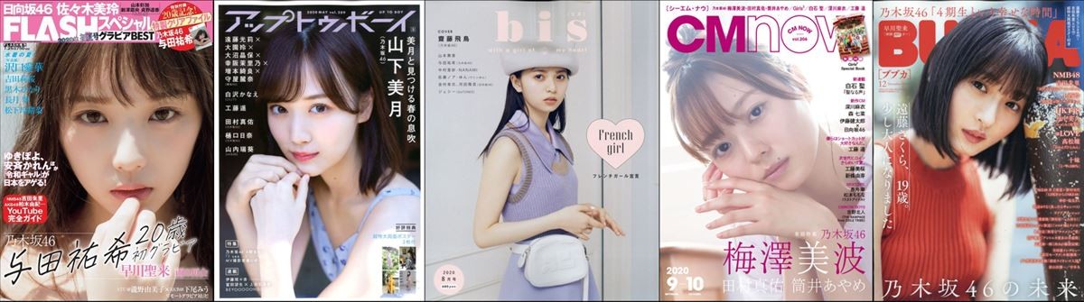 2020年最も表紙を飾ったタレントは？ 「第7回カバーガール大賞」ファイナリスト45名