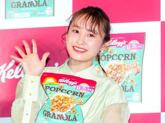 ケロッグ新製品「ポップコーン グラノラ」WEBCM発表会 20210225