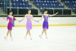 『au5G × Figure Skating』での本田3姉妹（真凜、望結、紗来）