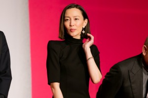 映画『騙し絵の牙』騙し合い開幕式に登場した木村佳乃